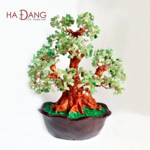 Cây Tài Lộc Thạch Anh Xanh Thường