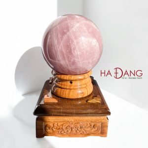 Quả Cầu Thạch Anh Hồng
