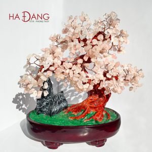 Cây Tài Lộc Thạch Anh Hồng