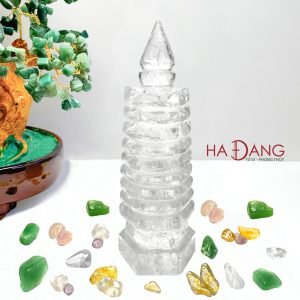 Tháp Văn Xương Thạch Anh Trắng