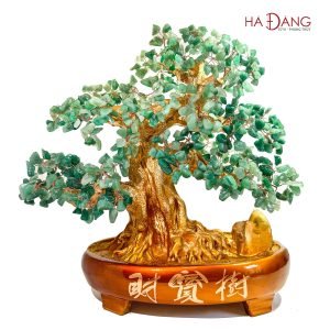 Cây Tài Lộc Thạch Anh Xanh TQ