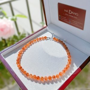 Chuỗi Vòng Đeo Cổ Đá Mặt Trời
